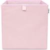 LIFENEY Scatola portaoggetti in tinta unita rosa, scatola giocattolo adatta per scaffali cubi, scatola per la cameretta dei bambini, cestino portaoggetti come accessorio per la tua casa, 33 x 33 x 33