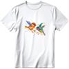 Abbigliamento personalizzate. T-shirt divertenti unisex personalizzate Two Birds - personalizzate o neutre