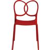Driade Sissi Sedia rosso