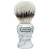 Simpsons Simpson pennello da barba sintetico da viaggio Islington Faux Italian Marble Grey L