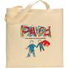 Articoli personalizzate. Shopper in cotone naturale con grafica per la festa del papà - personalizzate o neutre