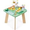 JANOD Tavolo Attività Bel Giardino in Legno - Multigioco a Tema Fattoria - Sviluppo Motricità Fine - REGISTRATI! SCOPRI ALTRE PROMO