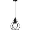 Aigostar Lampadario da soffitto Sciva Nero 1 x E27 Aigostar