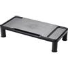 Q-Connect Supporto q-connect per monitor regolabile in altezza 555x265x112 mm