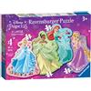 Ravensburger Disney Princess - 4 Large Shaped Jigsaw Puzzles (10, 12, 14, 16 Piece) for Kids Age 3 Years Up - Educational Toys for Toddlers