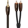 AudioQuest - Cavo Stereo Big Sur High-End Jack 3,5 mm/RCA, Lunghezza 1,5 m