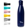 Otto Koning Borraccia Termica in acciaio inox da 500 ml - Otto Koning - Bottiglia termica isolata. Mantiene le bevande fredde per 24 ore e quelle calde per 12 ore. Bottiglia thermos a prova di perdite, senza BPA