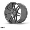 Cerchi in lega Strom STR3 10.0x20 Gloss Gun Metal