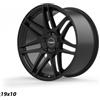 Cerchi in lega Strom STR3 10.0x19 Full Satin Black