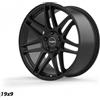 Cerchi in lega Strom STR3 9.0x19 Full Satin Black
