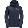 Jack Wolfskin Solyd Jacket K Giacca Softshell, Blu Notte, 116 Bambini e Ragazzi