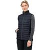 Jack Wolfskin Pilvi Down Vest W Piumino, Blu Notte, XS Donna