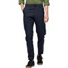 Jack Wolfskin Lakeside Trip Pants M Pantaloni Eleganti da Uomo, Blu Notte, 62