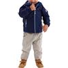 Killtec Giacca softshell unisex con cappuccio, taglia 110/116, 37770-000