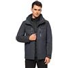 Jack Wolfskin Giacca Jasper 3 in 1, Uomo, Adrenaline Rosso, XXL