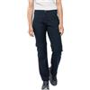 Jack Wolfskin Active Track Pantaloni da Trekking, Blu Notte, 44 Donna