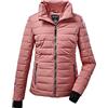 Killtec Giacca da sci da donna Ksw 248 Wmn Ski Qltd Jck, con paraneve rimovibile, Donna, Giacca trapuntata da sci con paraneve rimovibile, 37438-000, Rosa chiaro, 34