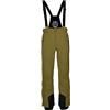 Killtec Pantaloni da Sci da Uomo con Spalline Rimovibili, Protezione Bordi e paraneve Enosh, Verde Oliva Pallido, 3XL, 30920-000