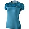 42K RUNNING Maglietta Tecnica 42k Mimet Donna Manica Corta Camicia, Acqua, XL