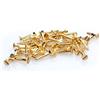 minischrauben.com Confezione da 100 viti di legno Mini DIN 97 (a testa svasata con impronta) Ottone 1,6 X 10 mm per modellismo o zur restauration