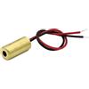 LASERFUCHS Laser Lasermodul Punktlaser rot 650nm 0,4mW 3-6VDC - 70125641