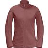 Jack Wolfskin Taunus FZ W Giacca, Mineral Red, L Donna
