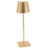 ZAFFERANO lampada da tavolo POLDINA PRO Foglia Oro - 1xLDO340BFO