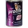 Prolife Grain Free Adult Sensitive Medium/Large Maiale e Patata Umido per Cani - 400 g - KIT 12x PREZZO A CONFEZIONE