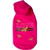 My Dog Felpa Love Fuxia con Api - 36 cm