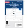 Filofax Pocket 1 giorno su un lato francese 2025