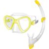 SALVIMAR COMBO SET MORPHEUS CLEAR YELLOW + TIME SPLASH Maschera Sub Snorkeling