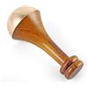 Art of Vedas Kansa Body Wand Autentica | Grande Cupola Bronzo Strumento Massaggio Corpo Ayurvedico con Manico manico in legno duro | Per Gambe, Schiena, Spalle, Fianchi | Pitta Rinfrescante