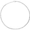 Breil, Collezione Nexus, Collana Uomo, Accessorio Uomo Semplice e Originale, in Acciaio, con Sottile Catena a Maglie Tondeggianti, Pratica Chiusura, Lunghezza Regolabile 47-52 cm, Color Silver