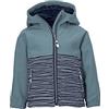 Killtec Mini Jacke Softshell/Giacca da Esterno con Cappuccio, Blu Fumer, 110/116 Unisex-Child