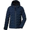 Killtec KOW 119 MN QLTD JCKT 38653-000 - Giacca invernale da uomo, con cappuccio, taglia S, colore: Nero