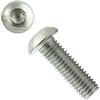 Eisenwaren2000 | Viti a Testa Bombata M12 x 40 mm Con Esagono Incassato (10 Pezzi) - ISO 7380 Con Testa Piatta - Filettate - Acciaio Inox A2 V2A - Antiruggine