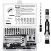 HAOCHEN 52 in 1 Kit Cacciaviti Precisione, Set Cacciaviti Magnetici Professionali, Cacciaviti Torx Phillips Triangolo Cacciavite di Riparazione per Telefono Occhiali Orologi Laptop Orologio