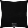 Zoeppritz since 1828, 702291-980-50 x 50 cm - federa in pile morbido con punto all'uncinetto, 40 x 40 cm