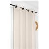 LINDER Tenda certificata non fuoco, M1-145 x 240 cm, avorio