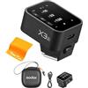 Godox X3-S Flash Trigger E-TTLII 2,4 GHz senza fili con Schermo OLED, Rechargeable (Tipo c) X3-S per Fotocamera Sony Wireless Remote