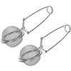 Westmark Colino pieghevole, 2 pezzi, Ø 5 cm, lunghezza: 16 cm, teatime, acciaio inox, 153322e3, argento, set da 2 pezzi