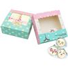 Zundo 20 Pezzi Scatola Cupcake, Scatole per Biscotti, per Biscotti, Torte,Cioccolato