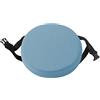 Xpnit Cuscino rotondo per sedia, sgabello da 40/45/50 cm, con fibbia antiscivolo, cuscino per sedia da interni (30 x 30 x 3 cm, blu)