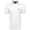 Aeronautica Militare Polo Uomo PO1308 in Cotone Piquet Bianca (IT, Testo, L, Regular, Regular, Bianco)