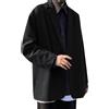 Caxndycing Sakko - Giacca da uomo, sportiva, sportiva, business, moderna, vestibilità normale, elasticizzato, elegante, per matrimonio, da uomo, elegante e casual, Nero , XX-Large