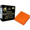 Glority K Brothers Sapone alla carota per macchie nere e maschera sul viso, 100 g