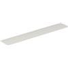 Iconico Home QBE Top/Mensola sp. 2,2 cm, Ingresso, Soggiorno, Camera da letto, Cameretta ragazzi, Studio, 225x35 cm, Bianco