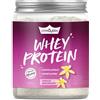 GymQueen Whey Protein Powder Vaniglia 500g, Fitness Protein Shake, può sostenere la costruzione muscolare, proteine in polvere di alta qualità con 73g di proteine per 100g, senza zuccheri aggiunti