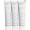 Enlighten White - Dentifricio Sbiancante al Fluoro, 75 ml - Protezione Avanzata dello Smalto e Rimozione delle Macchie, Restituisce Lucentezza e Migliora il Colore, Consigliato dai Dentisti - 3 Pezzi