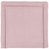 KraftKids Materassino fasciatoio, in piqué rosa, 85 x 75 cm (larghezza x profondità), cuscino fasciatoio, MWR112-85